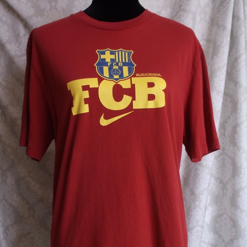 Nike Futbol Barcelona FCB team T-Shirt L